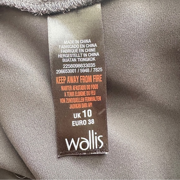 Wallis Satin Blouse Black – UK 10 | US 6 | EUR 38 - Picture 4 of 5